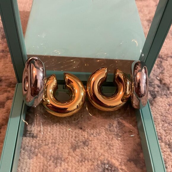 Elegant Gold & Silver Ear Cuffs Set - Picture 5 of 5